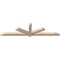 Ekena Millwork Kennewick Smooth Timber Gable Bracket, Douglas Fir, 84"W x 21"H x 3 1/2"D x 3 1/2"F, 6/12 Pitch GBW084X21X0404KEN00SDF - alternate 3